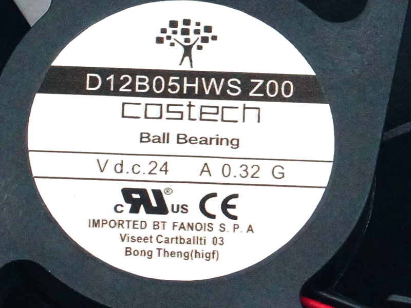 Ventilátor COSTECH D12B05HWS Z00
